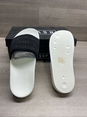 RSVP Black Knit Shoe #49